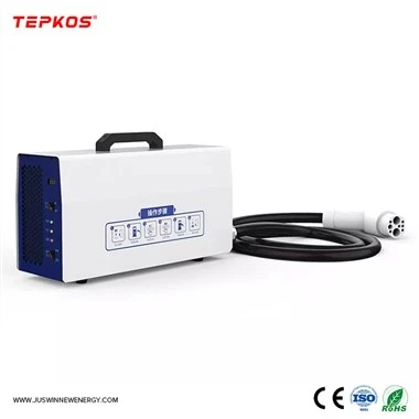 Portable Ev Fast Charger Rau Tsheb